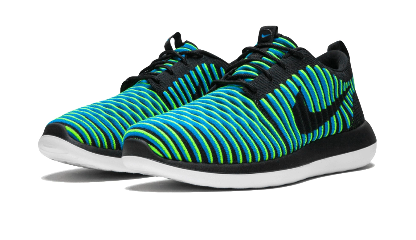 Nike W Roshe Two Flyknit Vert / Green 2 Nike W Roshe Two Flyknit Vert / Green â Image 2