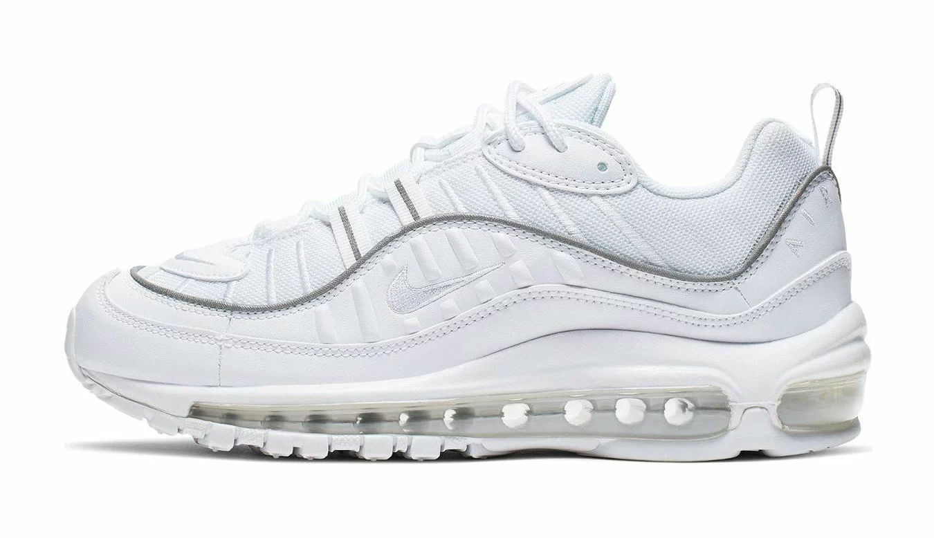 Nike W Air Max 98 Blanc / White 3 Nike W Air Max 98 Blanc / White – Image 3