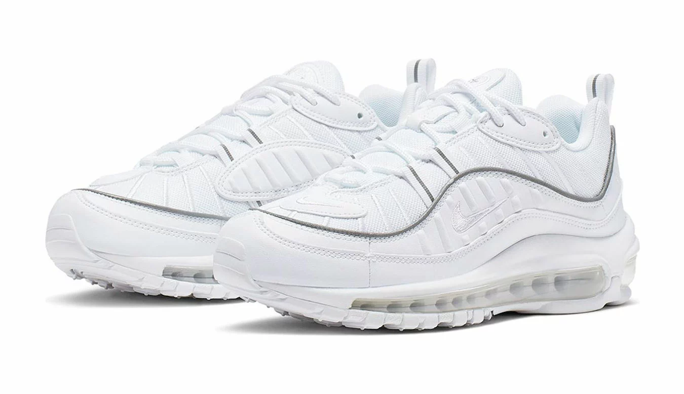 Nike W Air Max 98 Blanc / White 6 Nike W Air Max 98 Blanc / White – Image 6