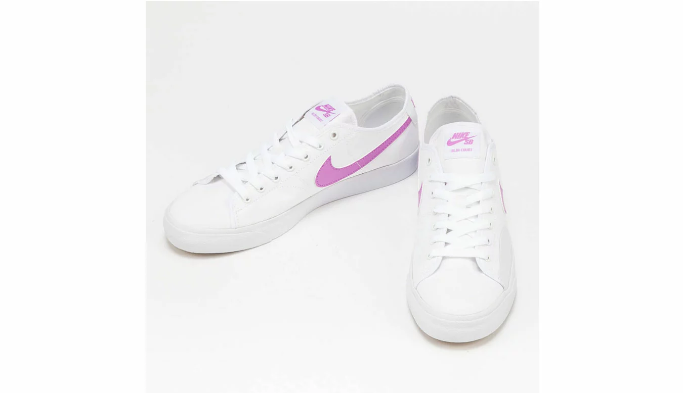 Nike SB BLZR Court Blanc / White 5 Nike SB BLZR Court Blanc / White – Image 5
