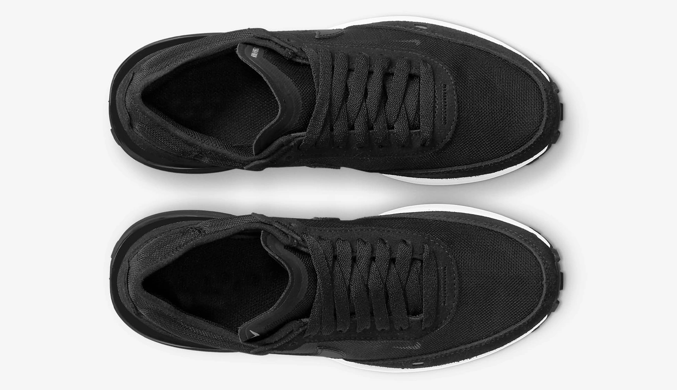 Nike Waffle One Noir / Black 4 Nike Waffle One Noir / Black – Image 4