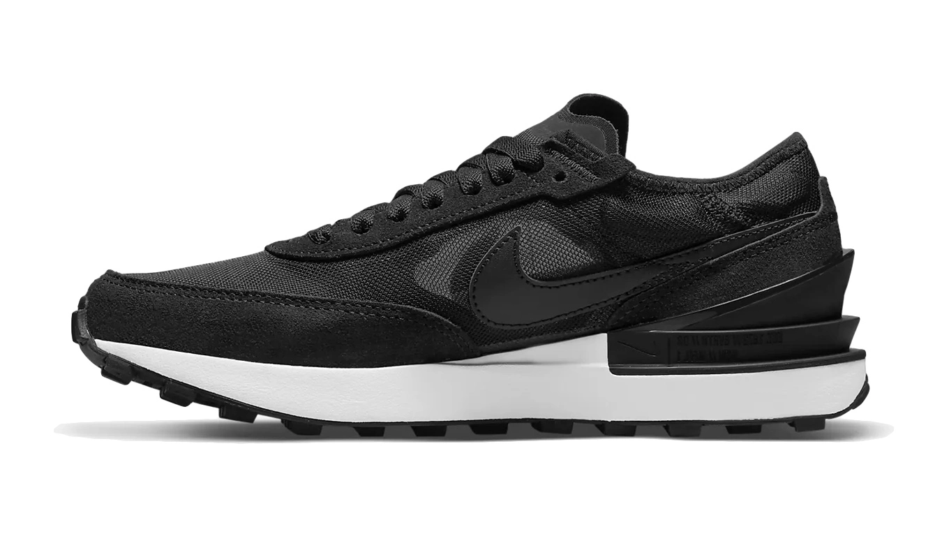 Nike Waffle One Noir / Black 2 Nike Waffle One Noir / Black – Image 2