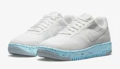 Nike W Air Force 1 Crater Flyknit Blanc / White 8 Nike W Air Force 1 Crater Flyknit Blanc / White -Hot Sale Vans Store dc7273 100 4