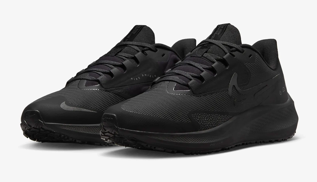 Nike W Air Zoom Pegasus 39 Shield Noir / Black 3 Nike W Air Zoom Pegasus 39 Shield Noir / Black – Image 3