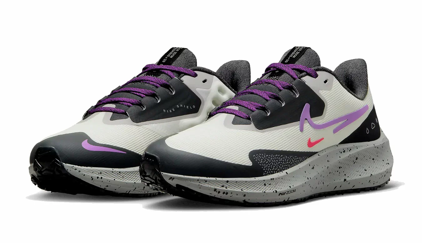 Nike W Air Zoom Pegasus 39 Shield Blanc / White 3 Nike W Air Zoom Pegasus 39 Shield Blanc / White – Image 3