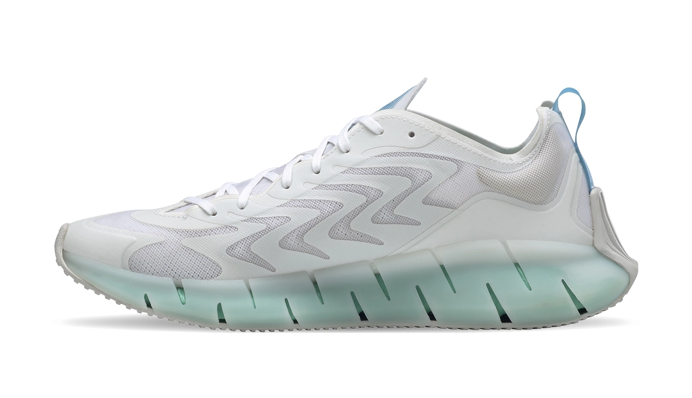 Reebok ZIG Kinetica 21 Blanc / White 2 Reebok ZIG Kinetica 21 Blanc / White – Image 2
