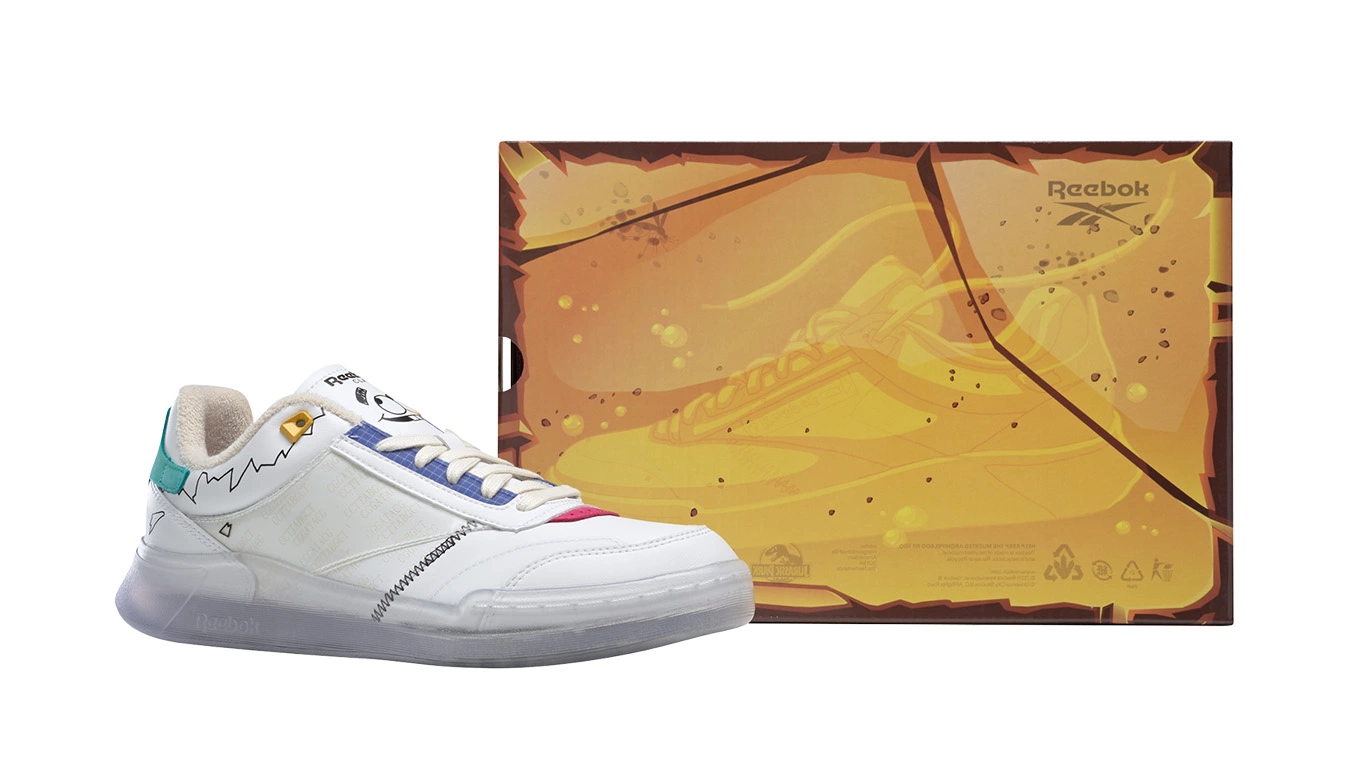 Reebok Club C Legacy X Jurassic Park Gris / Grey 5 Reebok Club C Legacy X Jurassic Park Gris / Grey â Image 5