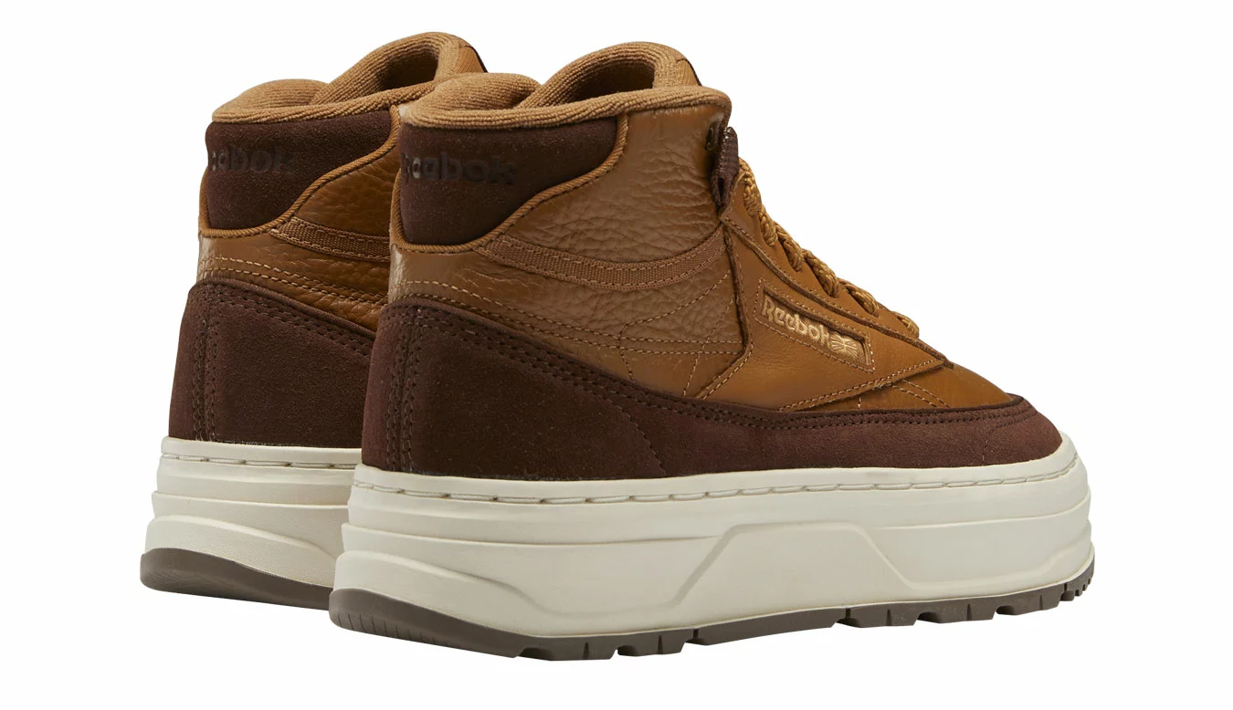 Reebok Club C Geo Mid Marron / Brown 5 Reebok Club C Geo Mid Marron / Brown – Image 5