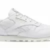 Reebok Classic Leather Kids White Chalk Gold Blanc / White