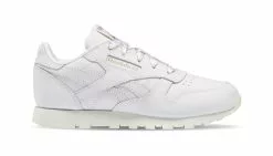 Reebok Classic Leather Kids White Chalk Gold Blanc / White
