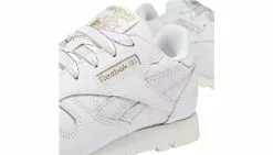 Reebok Classic Leather Kids White Chalk Gold Blanc / White -Hot Sale Vans Store reebok classic leather kids white chalk gold dv96234