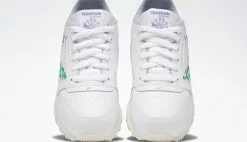 Reebok Classic Leather White Emerald Grape Blanc / White -Hot Sale Vans Store reebok classic leather white emerald grape 5