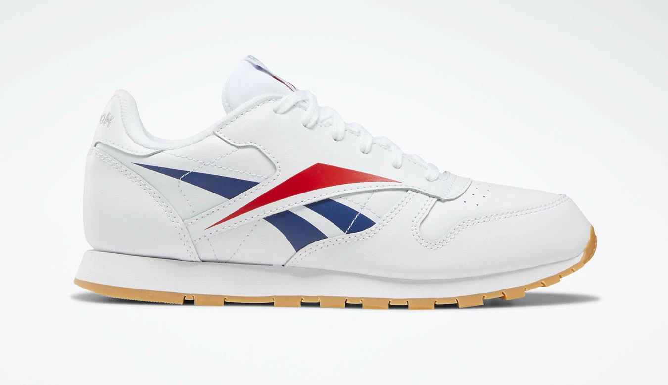 Reebok Classic Leather White Scarle Phablu Blanc / White 1 Reebok Classic Leather White Scarle Phablu Blanc / White