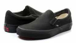 Vans Classic Slip-On Black Black Noir / Black -Hot Sale Vans Store vans classic slip on black black veyebka 4