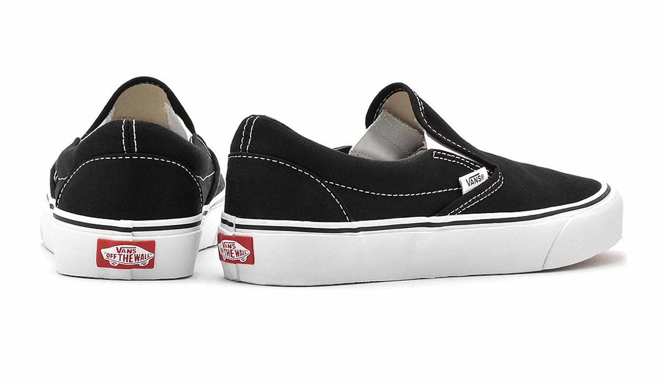Vans Classic Slip-On Black Noir / Black 2 Vans Classic Slip-On Black Noir / Black – Image 2