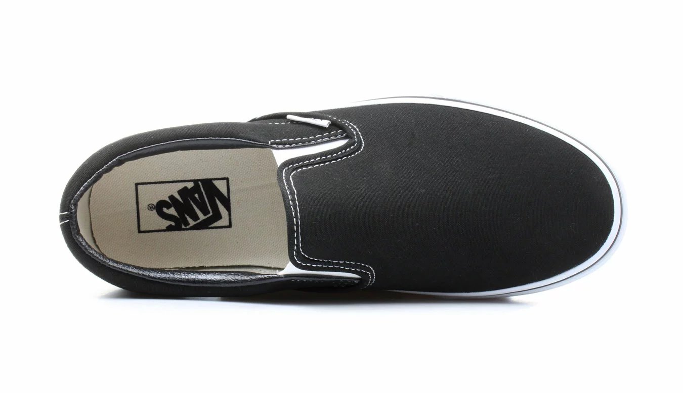 Vans Classic Slip-On Black Noir / Black 4 Vans Classic Slip-On Black Noir / Black – Image 4