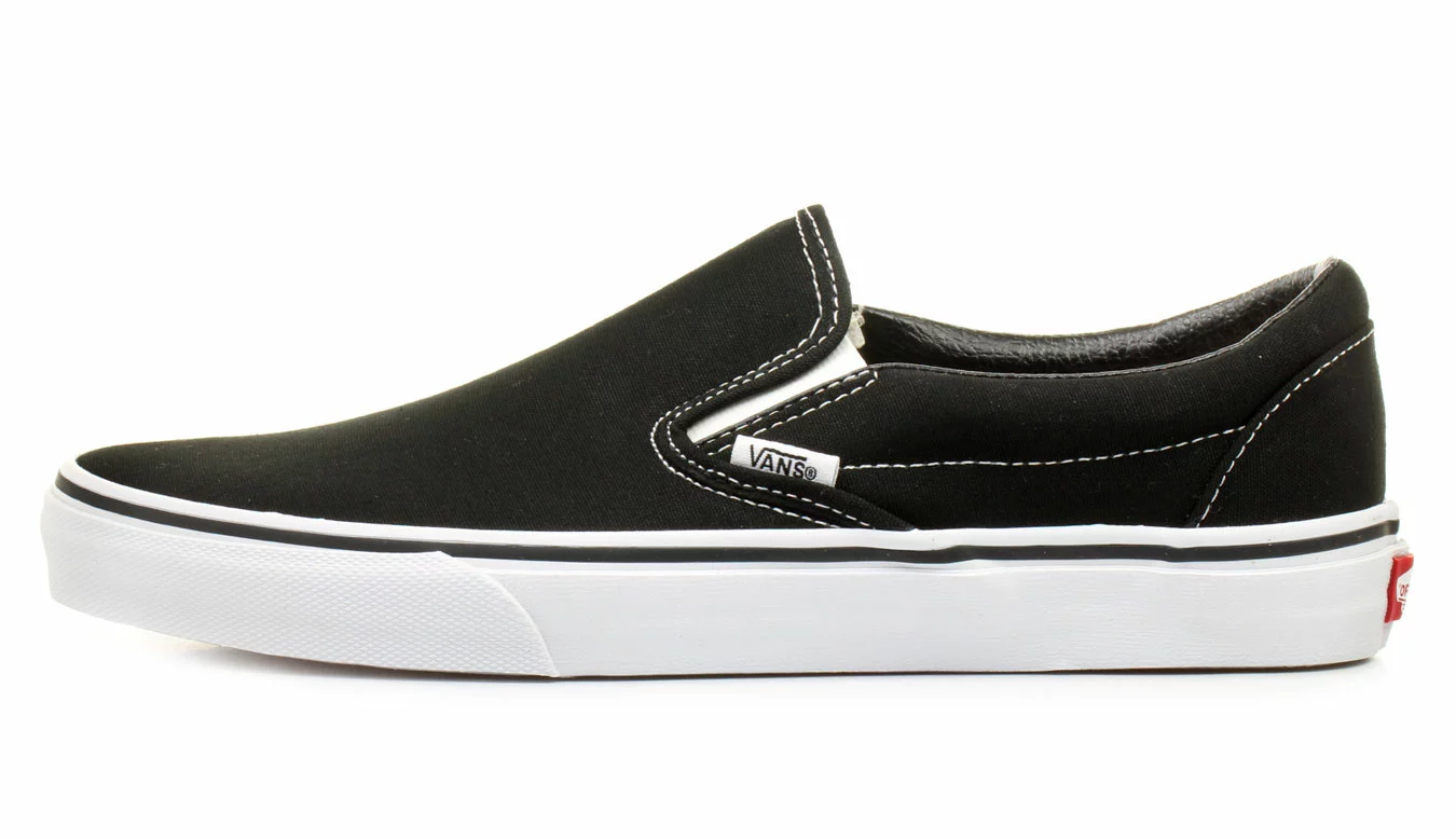 Vans Classic Slip-On Black Noir / Black 3 Vans Classic Slip-On Black Noir / Black – Image 3