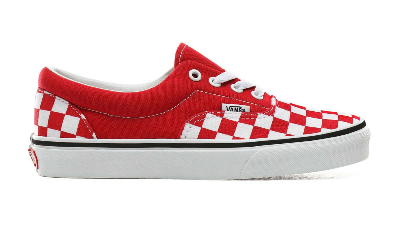Vans Era Checkerboard Racing Red Rouge / Red 1 Vans Era Checkerboard Racing Red Rouge / Red