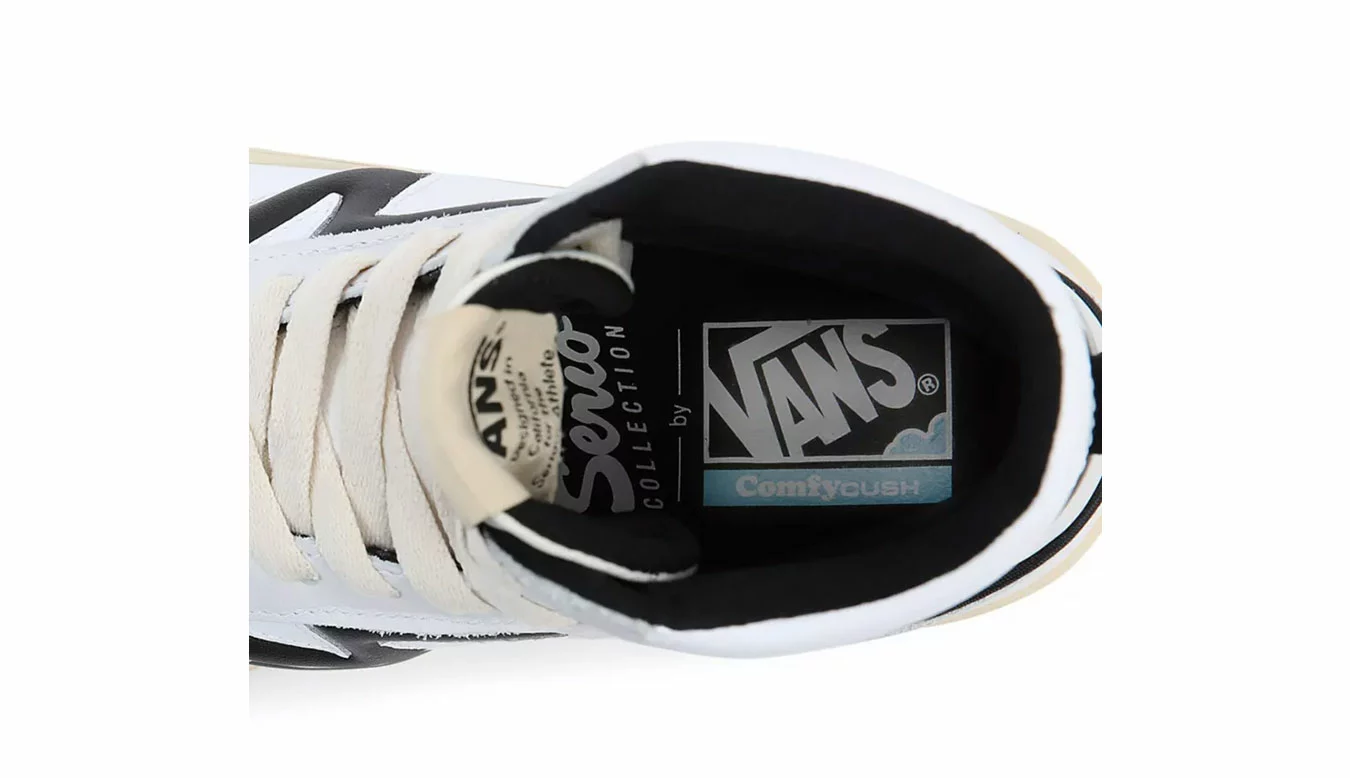 Vans Lowland Hi Cc Serio Collection Blanc / White 4 Vans Lowland Hi Cc Serio Collection Blanc / White – Image 4