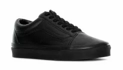 Vans Old Skool Classic Tumble Mono Black Noir / Black -Hot Sale Vans Store vans old skool classic tumble mono black 3