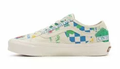 Vans Old Skool Tapered Eco Theory Blanc / White -Hot Sale Vans Store vans old skool tapered shoes eco theory vn0a54f4as14