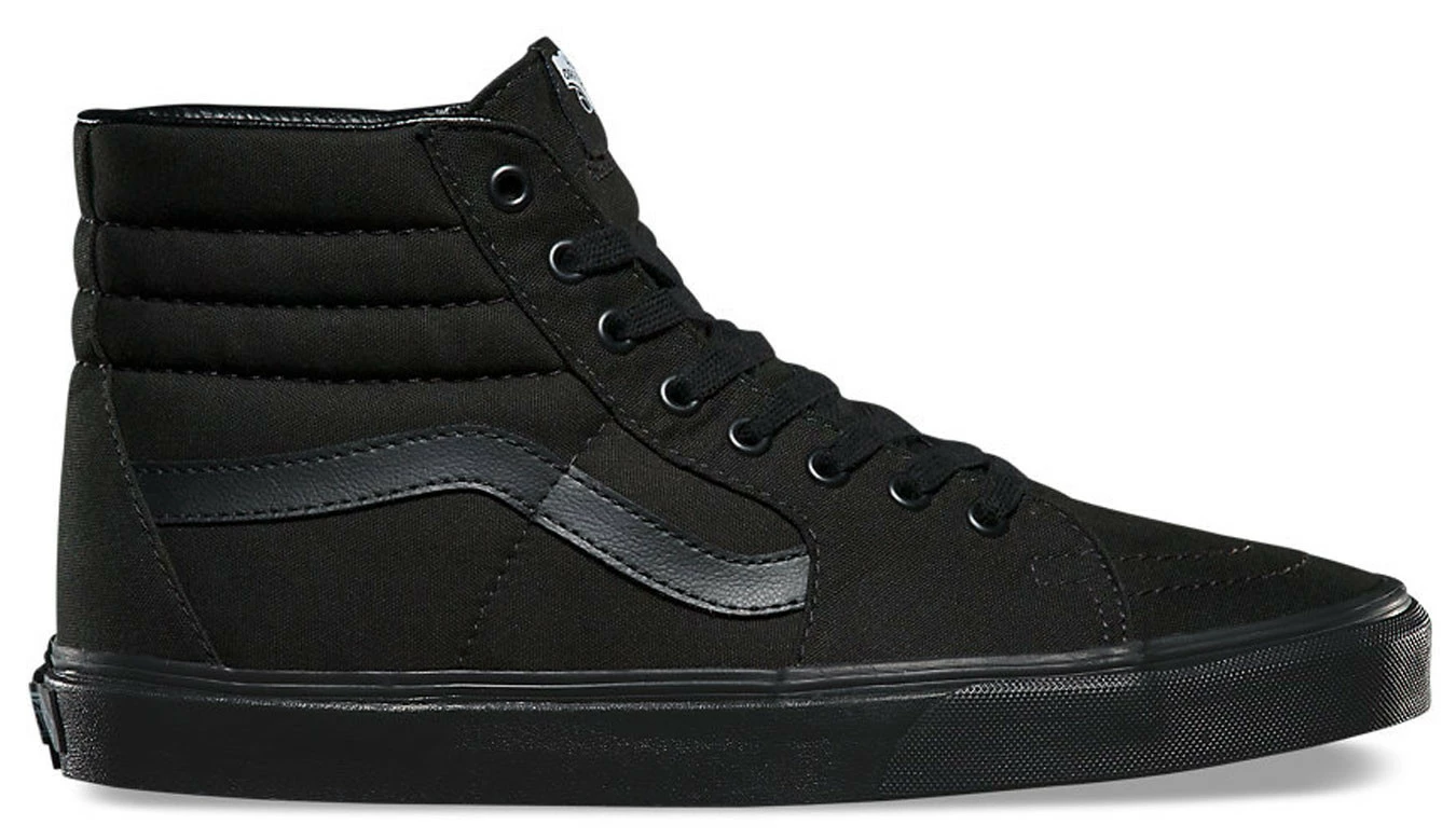 Vans SK8-Hi Black Black Black Noir / Black 1 Vans SK8-Hi Black Black Black Noir / Black