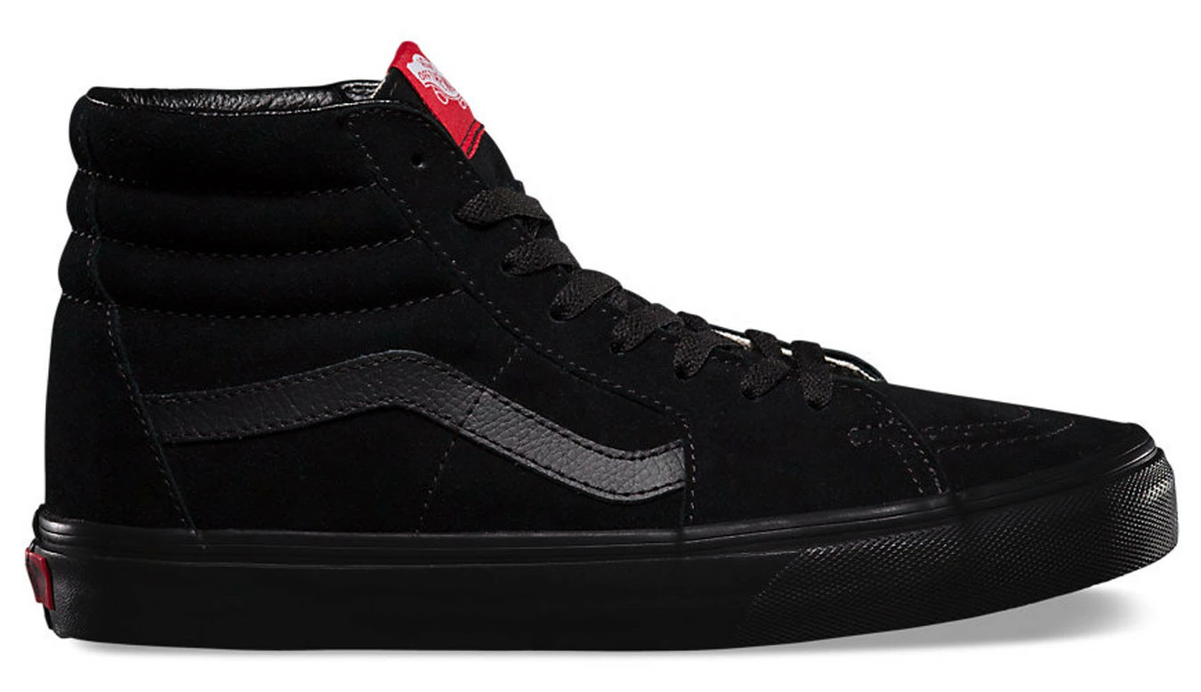 Vans SK8-Hi Black Black Noir / Black 1 Vans SK8-Hi Black Black Noir / Black