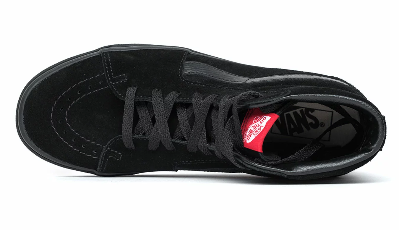 Vans SK8-Hi Black Black Noir / Black 5 Vans SK8-Hi Black Black Noir / Black – Image 5