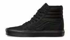 Vans SK8-Hi Lite Canvas Noir / Black -Hot Sale Vans Store vans sk8 hi lite canvas va2z5y186 1