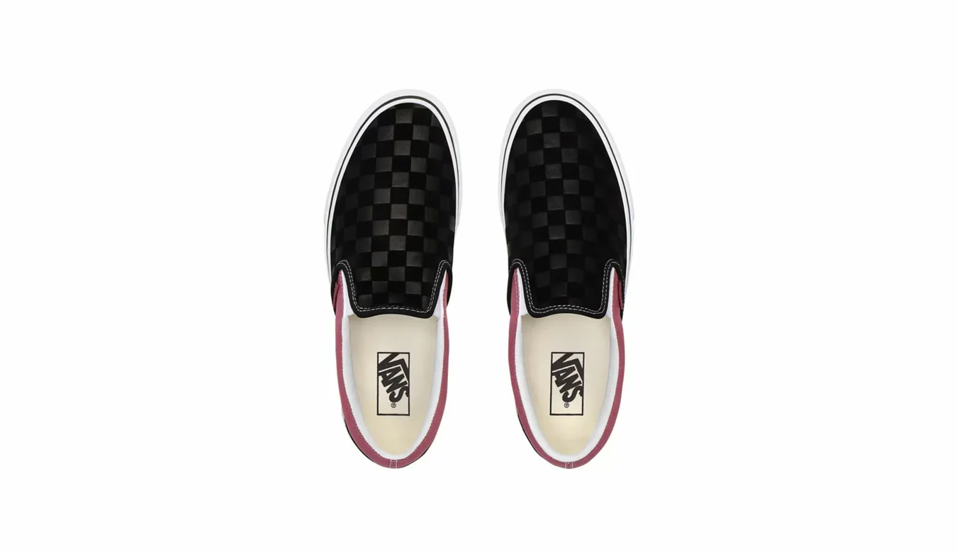 Vans Ua Classic Slip-On (Deboss Chkrbrd)Blkhthrrs Multicolore / Multicolor 4 Vans Ua Classic Slip-On (Deboss Chkrbrd)Blkhthrrs Multicolore / Multicolor – Image 4