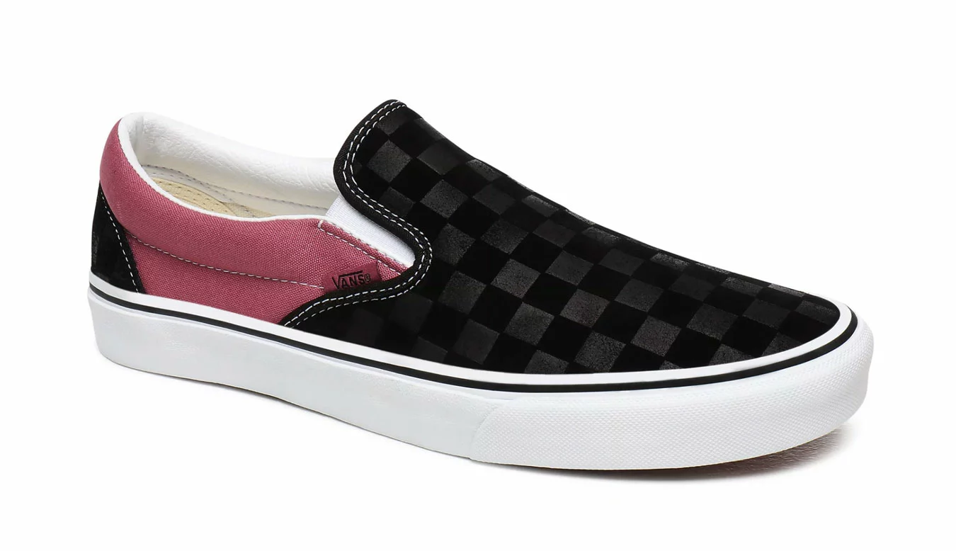 Vans Ua Classic Slip-On (Deboss Chkrbrd)Blkhthrrs Multicolore / Multicolor 2 Vans Ua Classic Slip-On (Deboss Chkrbrd)Blkhthrrs Multicolore / Multicolor – Image 2