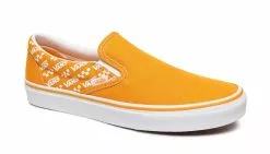 Vans Ua Classic Slip-On (Logo Repeat)Cdumylwtrwht Orange / Orange -Hot Sale Vans Store vans ua classic slip on logo repeatcdumylwtrwht 4
