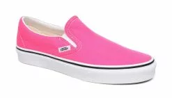 Vans Ua Classic Slip-On (Neon)Knockout Pnk/Tr Wht Rose / Pink -Hot Sale Vans Store vans ua classic slip on neonknockout pnk tr wht 4