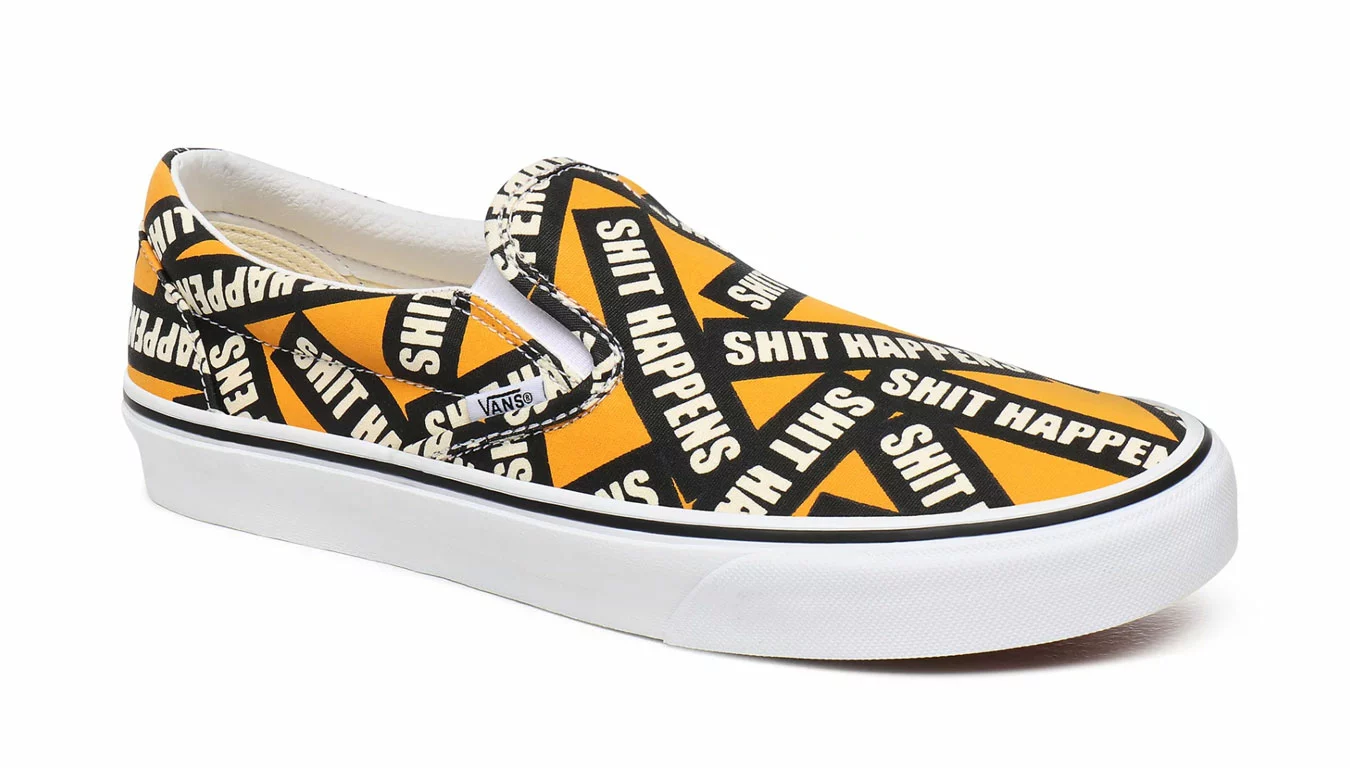 Vans Ua Classic Slip-On (Shit Happens)Cdmylwtrwht Multicolore / Multicolor 4 Vans Ua Classic Slip-On (Shit Happens)Cdmylwtrwht Multicolore / Multicolor – Image 4