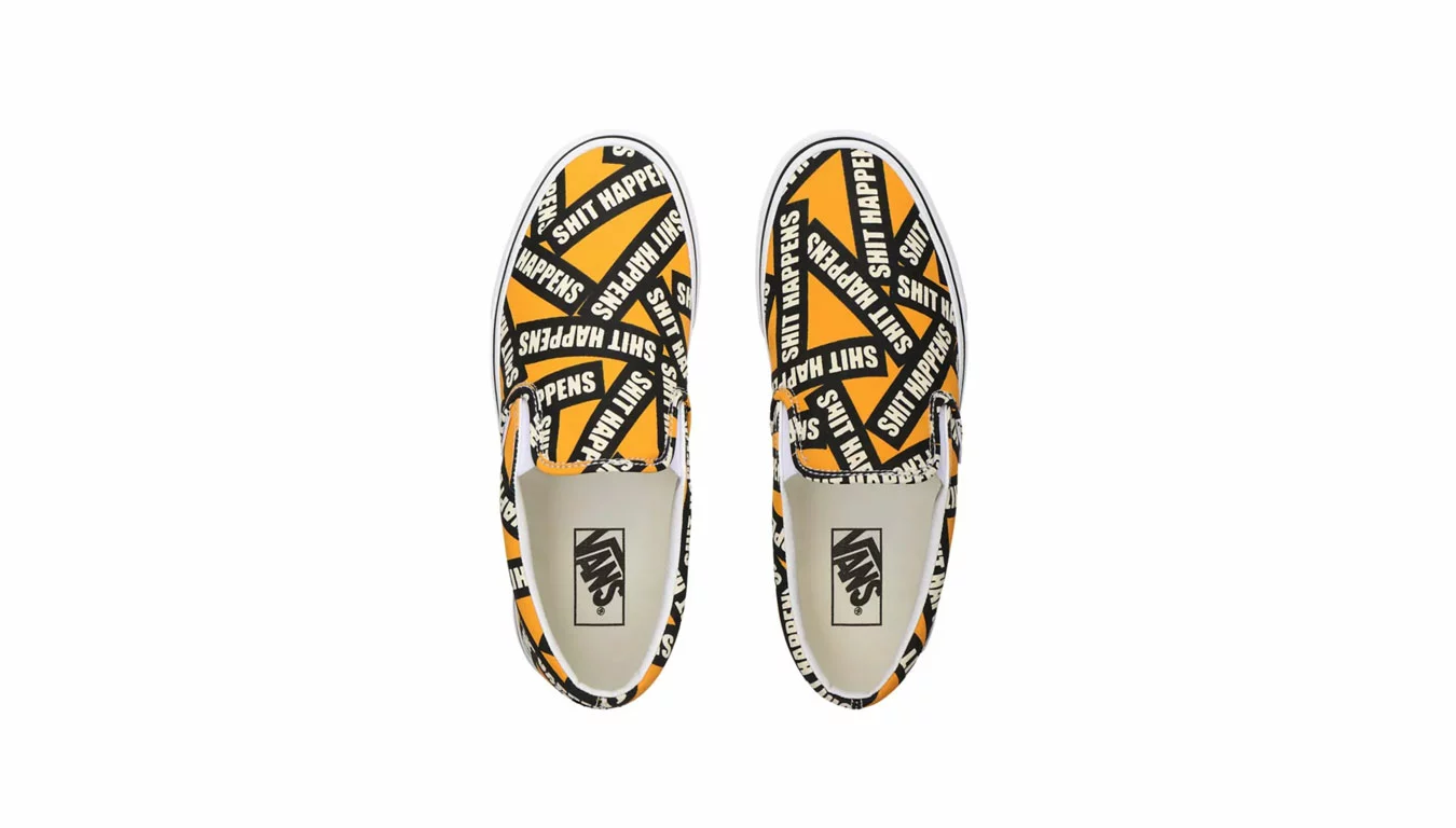 Vans Ua Classic Slip-On (Shit Happens)Cdmylwtrwht Multicolore / Multicolor 2 Vans Ua Classic Slip-On (Shit Happens)Cdmylwtrwht Multicolore / Multicolor – Image 2