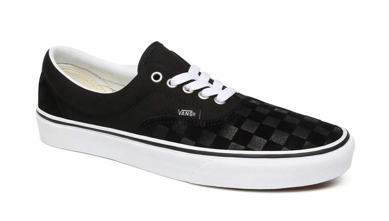 Vans Ua Era (Deboss Chckrbrd)Blktrwht Noir / Black 4 Vans Ua Era (Deboss Chckrbrd)Blktrwht Noir / Black – Image 4