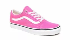 Vans Ua Old Skool (Neon)Knockout Pnk/Tr Wht Rose / Pink -Hot Sale Vans Store vans ua old skool neonknockout pnk tr wht 4