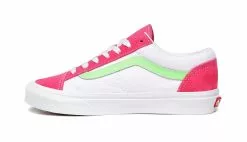 Vans Ua Style 36 (Retro Sport)Fchsprpltrwt Blanc / White -Hot Sale Vans Store vans ua style 36 retro sportfchsprpltrwt vn0a3dz3xgg 3