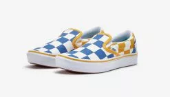 Vans Uy Comfycush Slip-On (Big Checker) Kids Multicolore / Multicolor