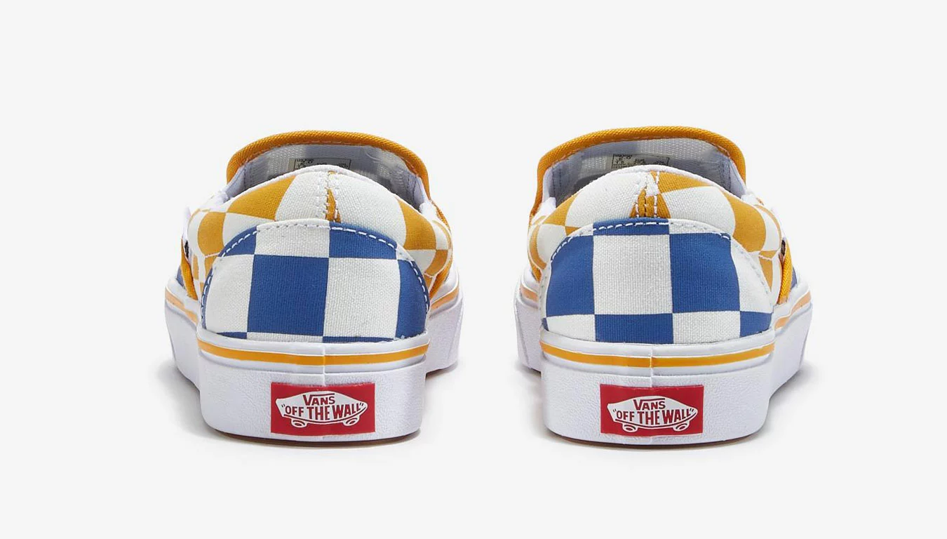 Vans Uy Comfycush Slip-On (Big Checker) Kids Multicolore / Multicolor 3 Vans Uy Comfycush Slip-On (Big Checker) Kids Multicolore / Multicolor – Image 3