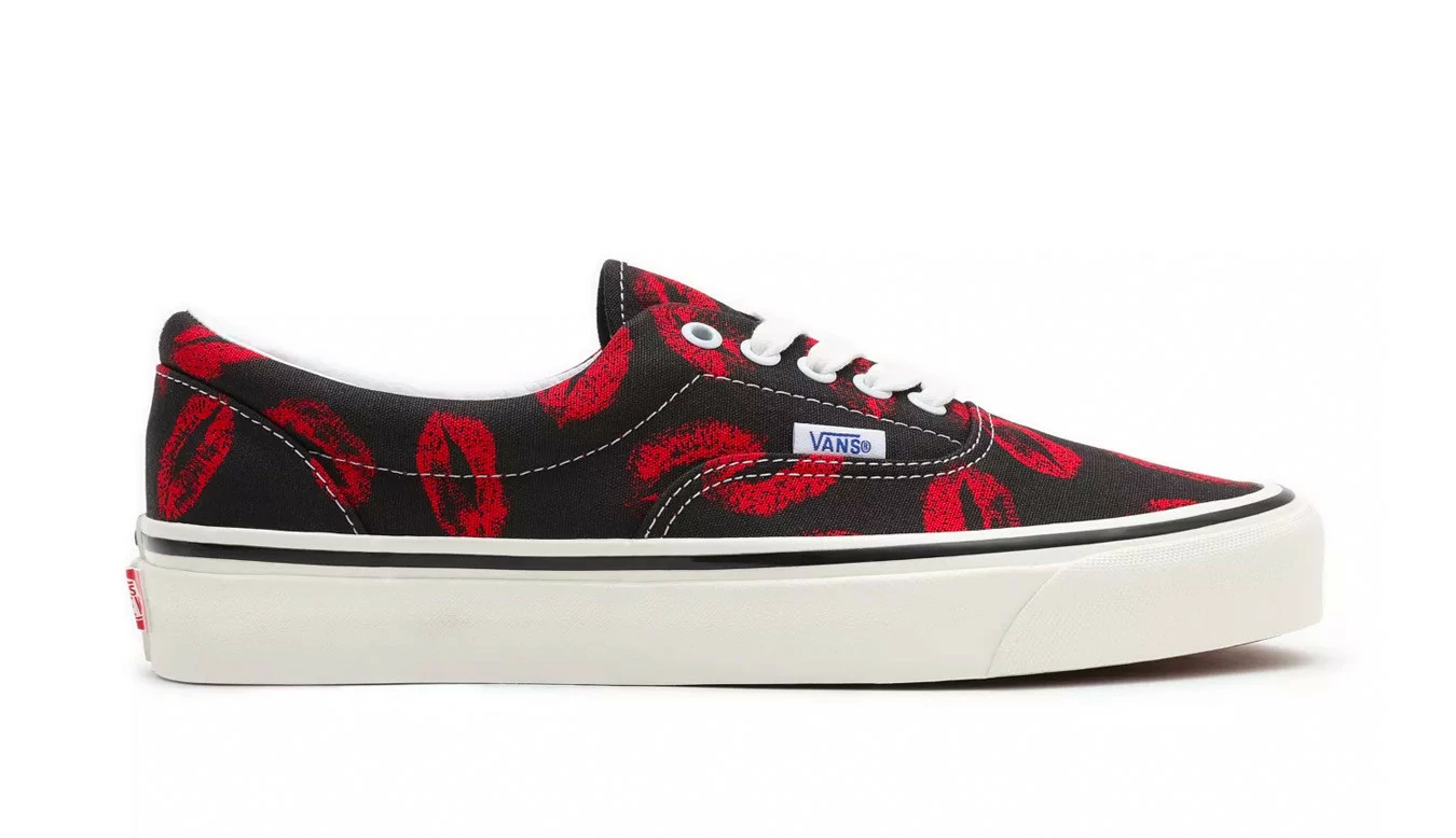 Vans Ua Era 95 Dx (Anaheim Factory) Og Hotlips Noir / Black 1 Vans Ua Era 95 Dx (Anaheim Factory) Og Hotlips Noir / Black