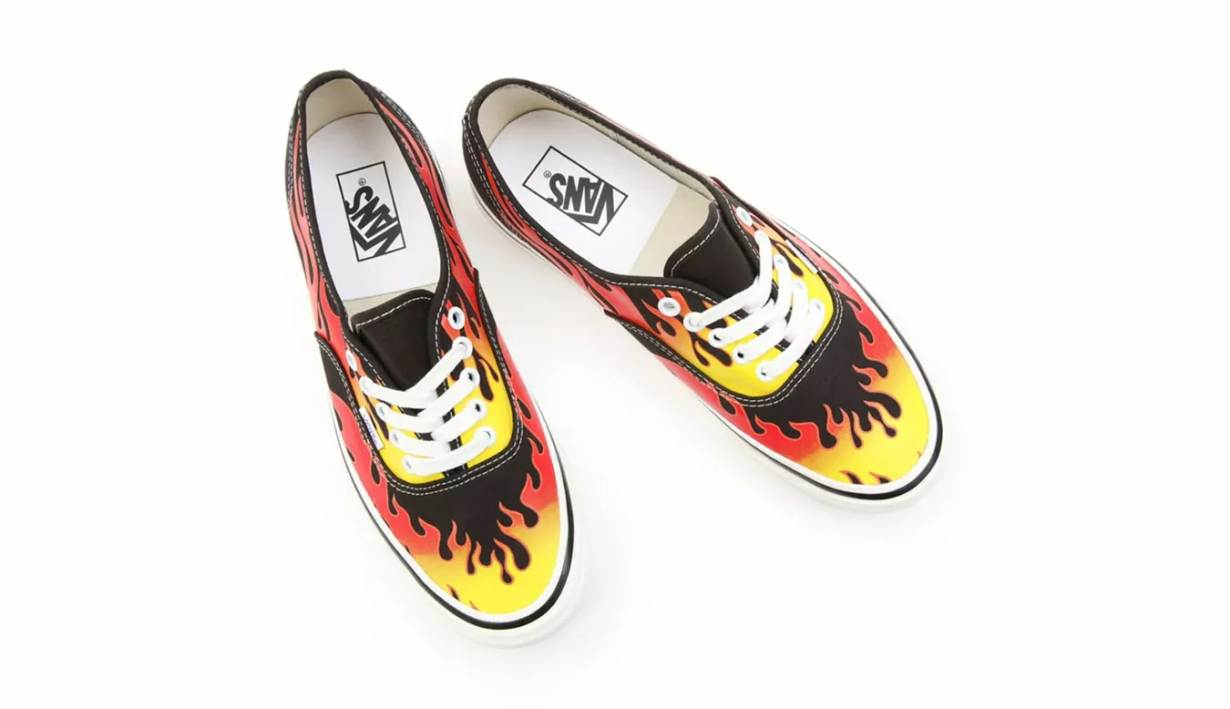 Vans UA Authentic 44 DX Epic Flame Noir / Black 3 Vans UA Authentic 44 DX Epic Flame Noir / Black – Image 3