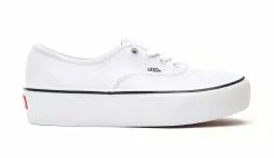 Vans Ua Authentic Platform (Tonal Check) Blanc / White