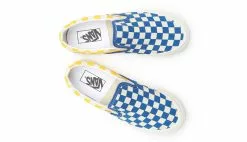 Vans Classic Slip-On (Anaheim Factory) Og Blue/Og Yellow Multicolore / Multicolor -Hot Sale Vans Store vn0a3jex45u5