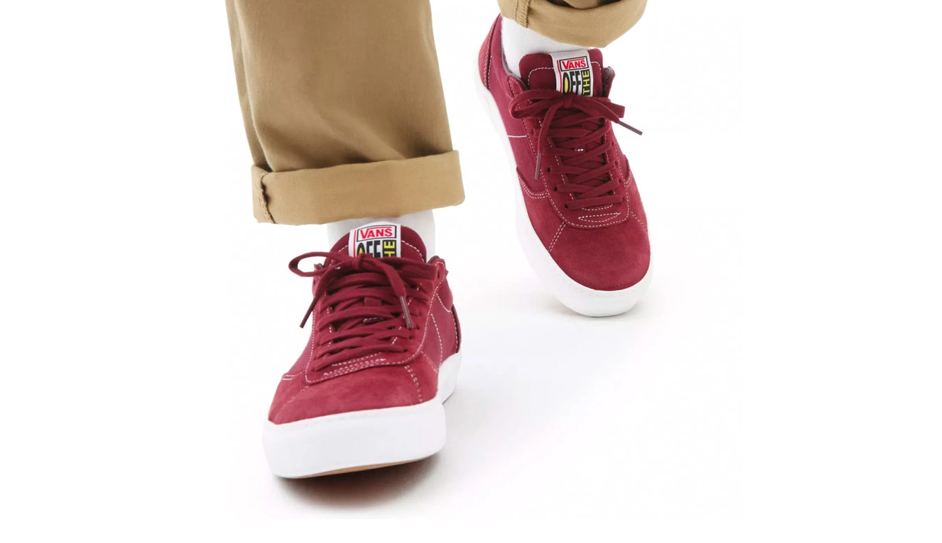 Vans Ua Paradoxxx Port/White Bordeaux / Burgundy 4 Vans Ua Paradoxxx Port/White Bordeaux / Burgundy – Image 4