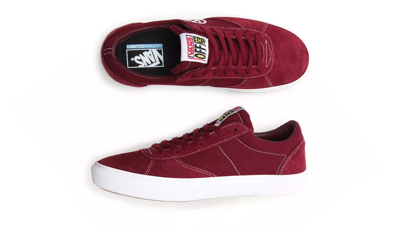 Vans Ua Paradoxxx Port/White Bordeaux / Burgundy 3 Vans Ua Paradoxxx Port/White Bordeaux / Burgundy – Image 3