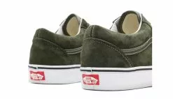 Vans UA Old Skool (Pig Suede) Olive Vert / Green 7 Vans UA Old Skool (Pig Suede) Olive Vert / Green -Hot Sale Vans Store vn0a3wkt4qv1