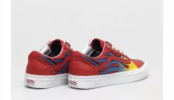 Vans Old Skool Racer Red Multicolore / Multicolor -Hot Sale Vans Store vn0a3wkt4rq1 0
