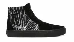 Vans Ua Sk8-Hi (Frenzy) Black/True White Noir / Black