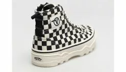 Vans Sentry Wc Checkerboard (Canvas) Blanc / White -Hot Sale Vans Store vn0a4p3ktuy13
